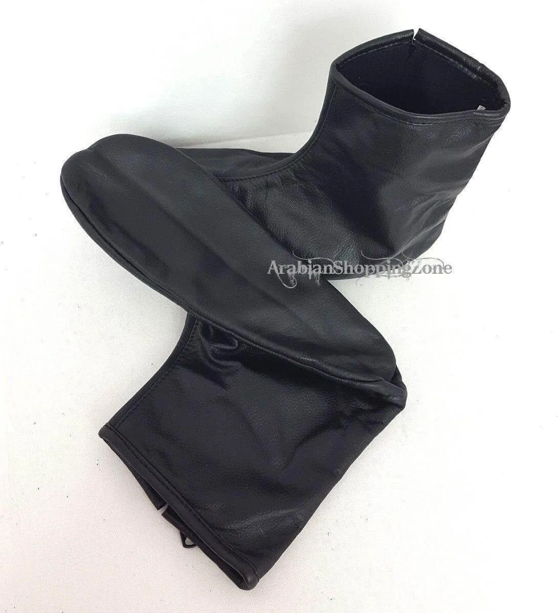 100% Genuine UNISEX Leather Socks Khuffain Kuff khuff Quff Shoes Slippers Islam