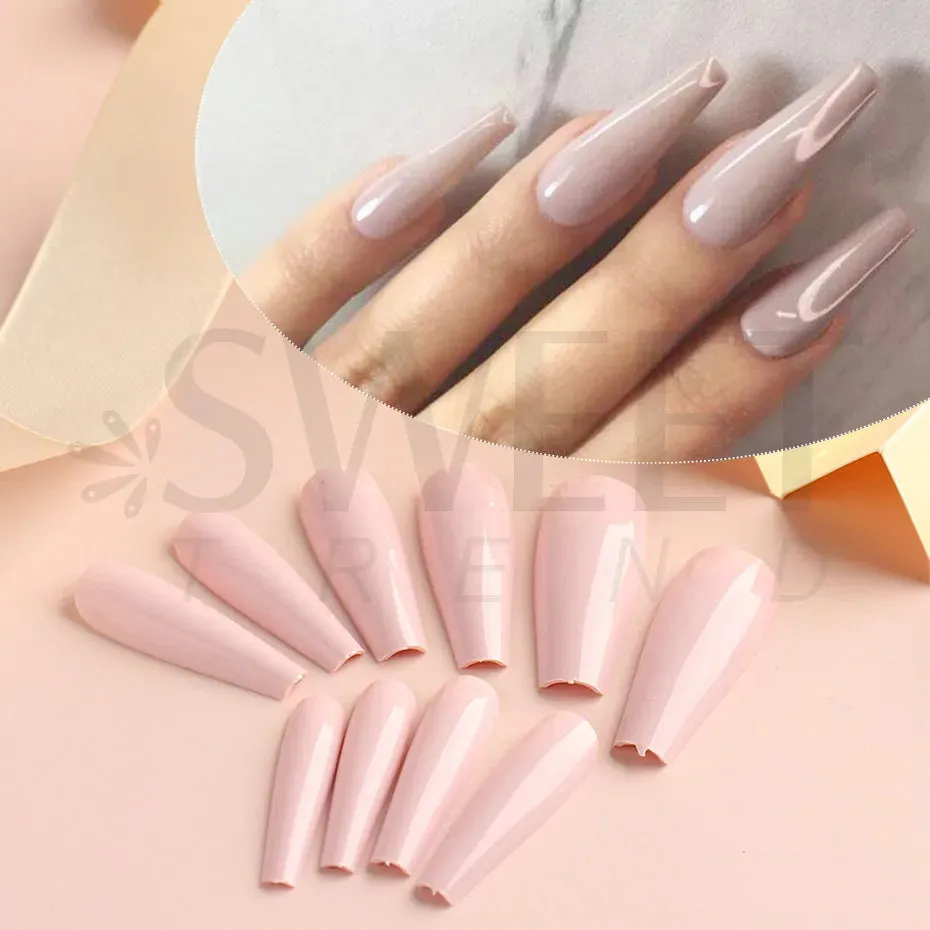100pcs Acrylic Extension Nail Tips
