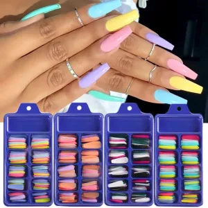 100pcs Acrylic Extension Nail Tips