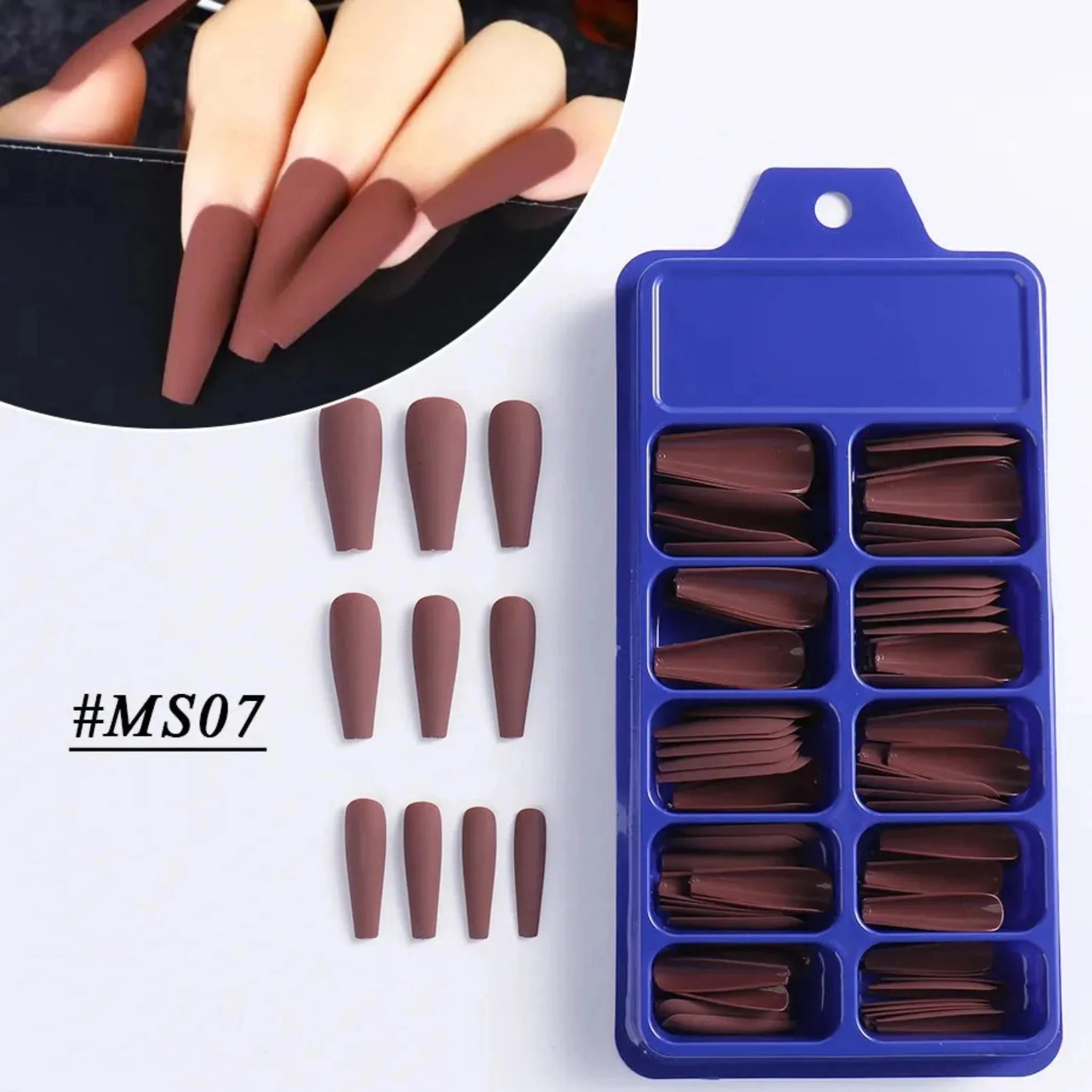 100pcs Acrylic Extension Nail Tips