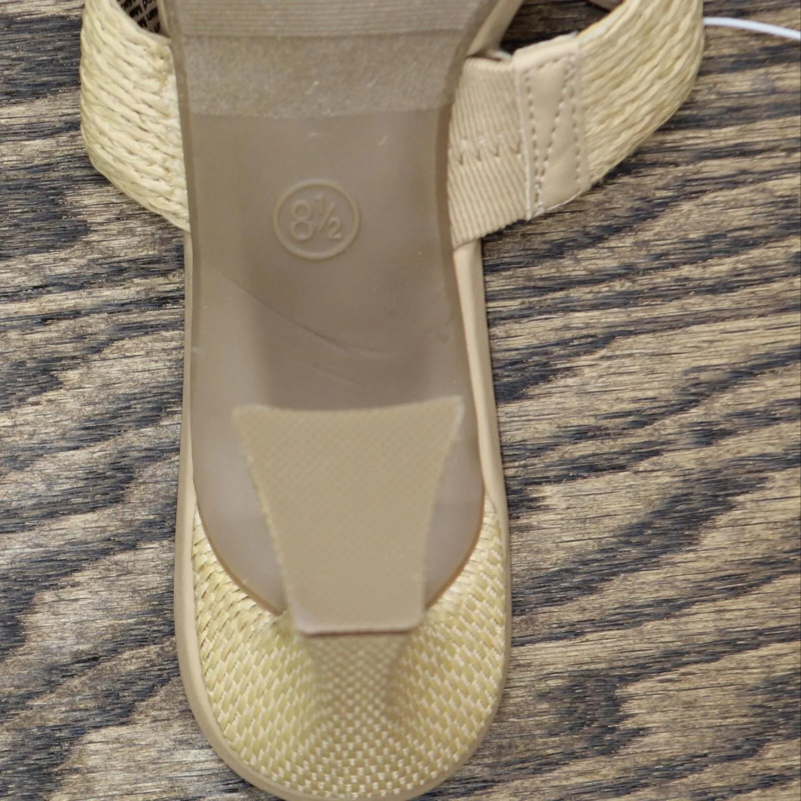 A New Day Women's Tia Mule Heels 89530591 Beige Brown 8.5M