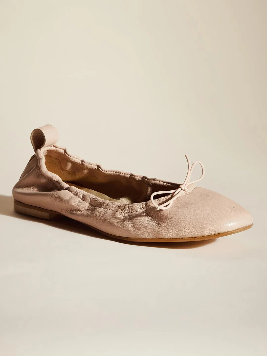 Adalyn Leather Ballet Flats