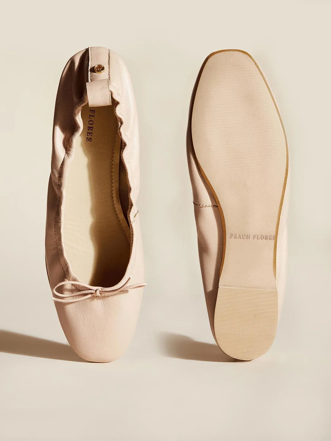 Adalyn Leather Ballet Flats