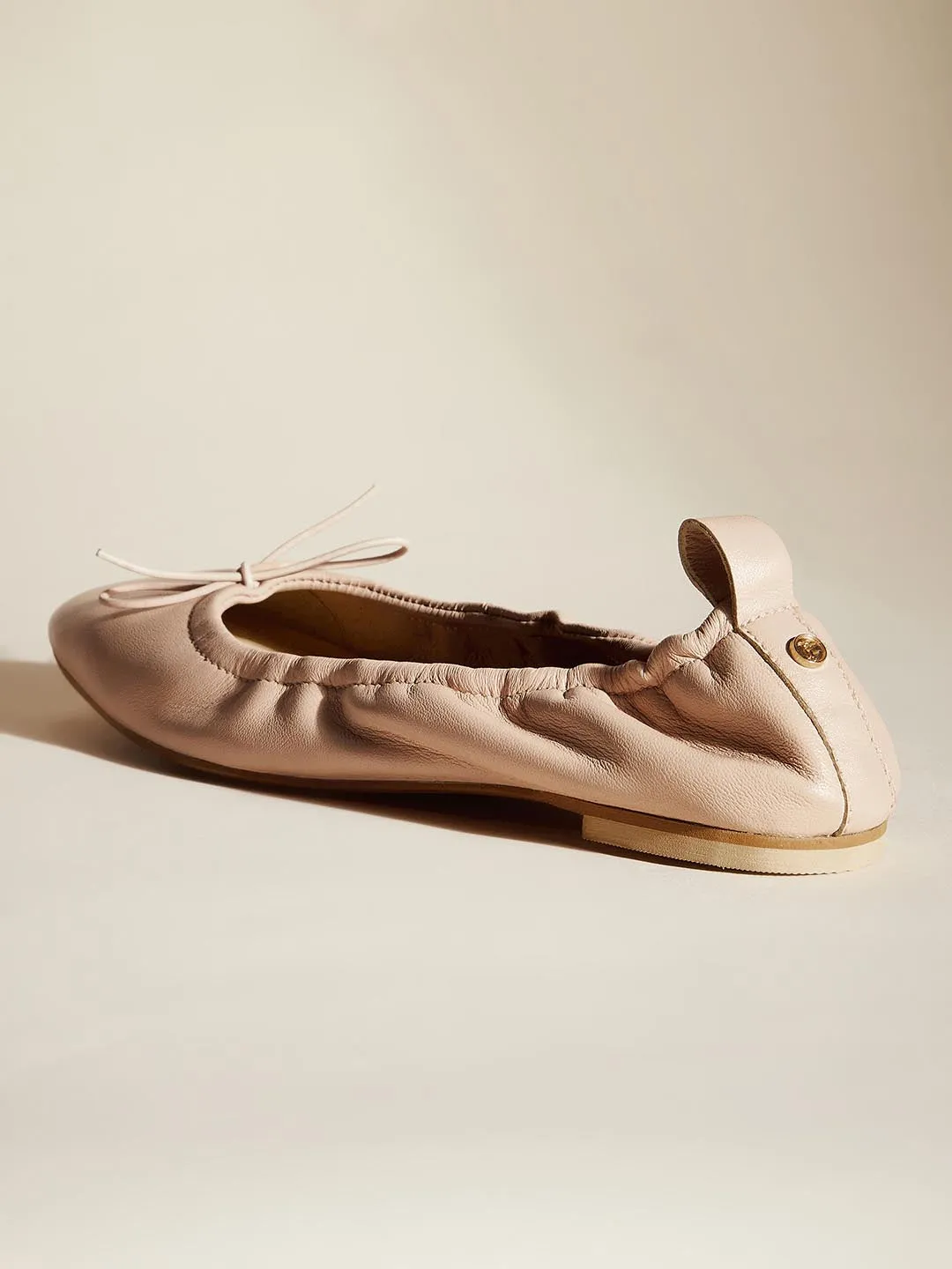 Adalyn Leather Ballet Flats