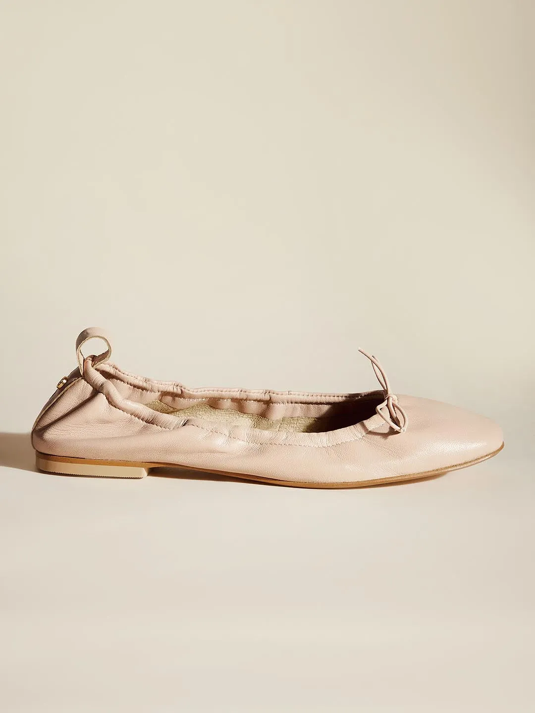 Adalyn Leather Ballet Flats