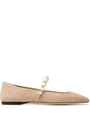 Ade flat suede ballets
