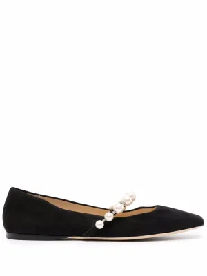 Ade flat suede ballets
