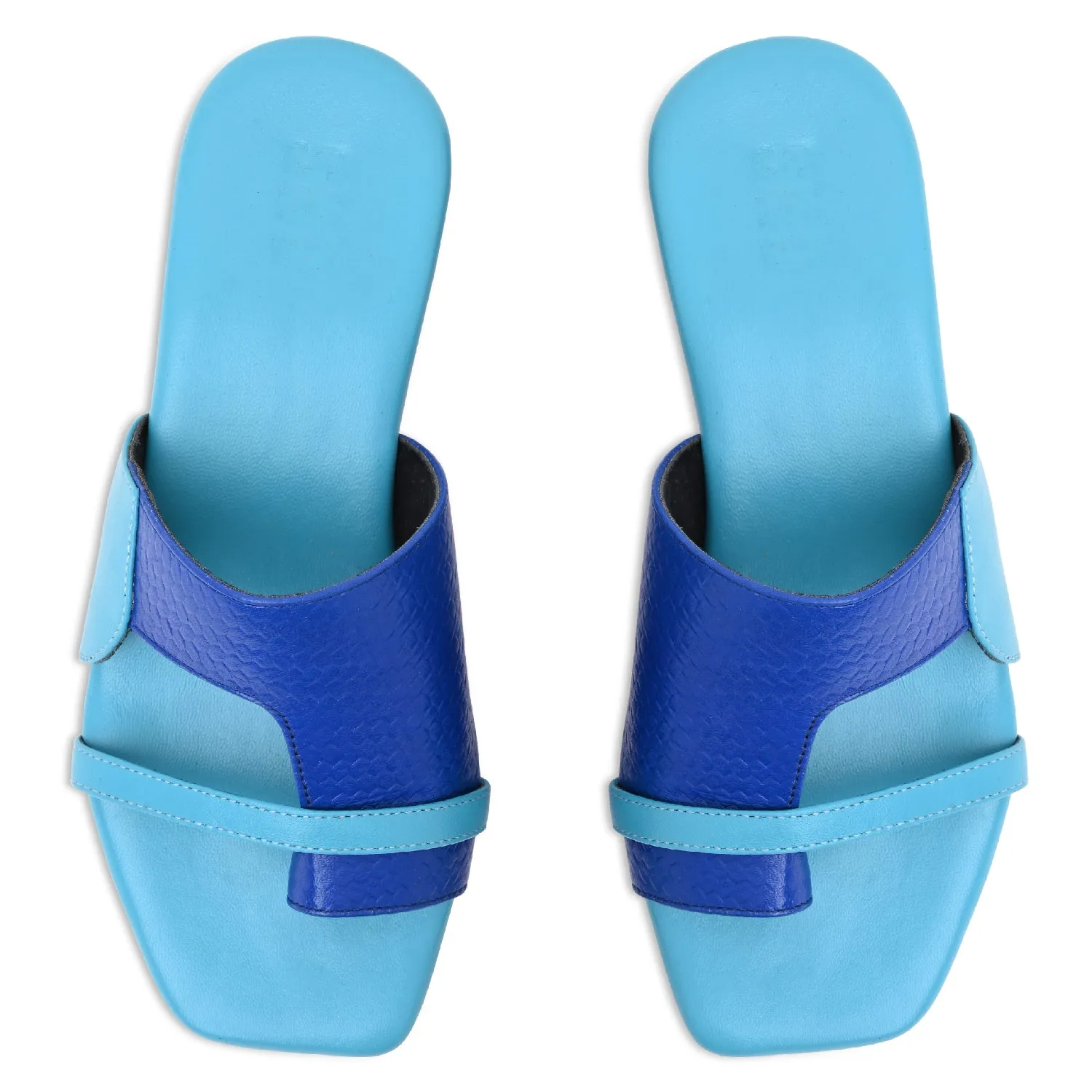 Atri Blue Heels For Women