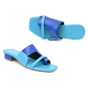 Atri Blue Heels For Women