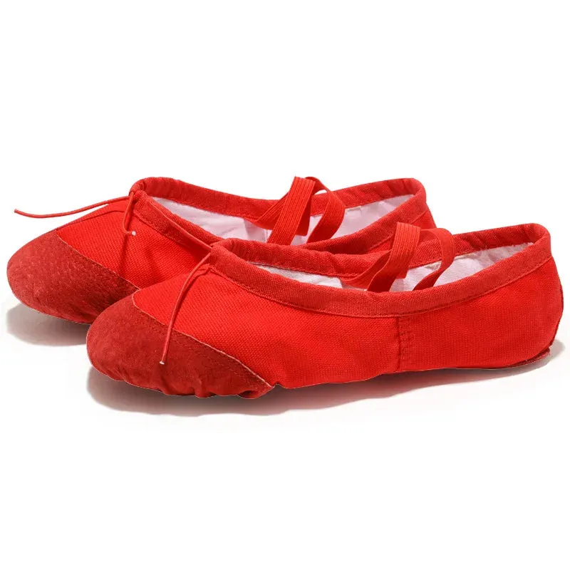 Ballet Shoes: Canvas Ballet Slippers for Women and Girls