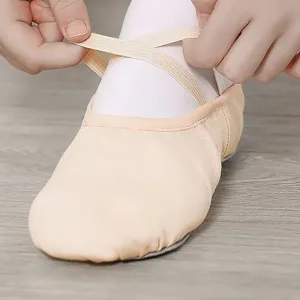Ballet Shoes: Canvas Ballet Slippers for Women and Girls
