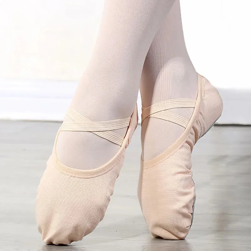 Ballet Shoes: Canvas Ballet Slippers for Women and Girls