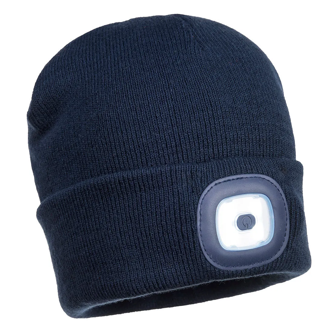 Beanie Hat with LED Head Light USB Rechargeable