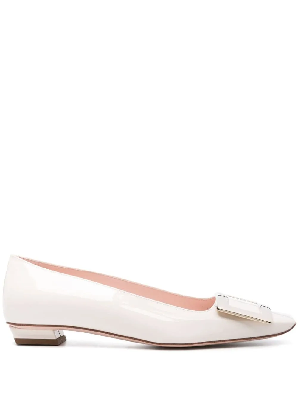 Belle vivier leather ballet flats