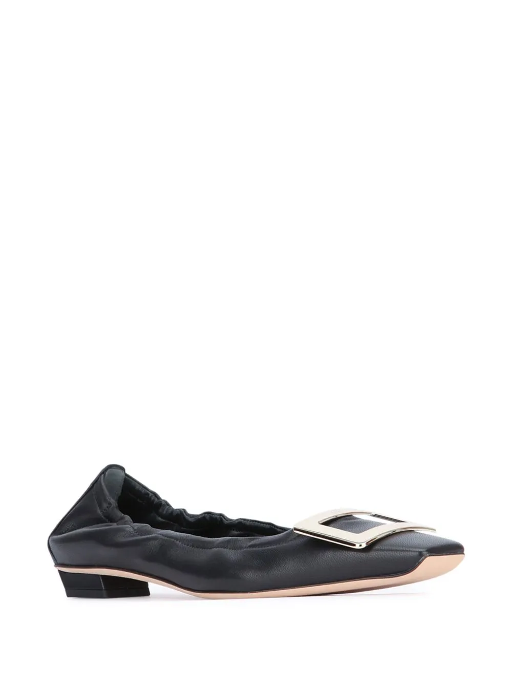 Belle vivier leather ballet flats