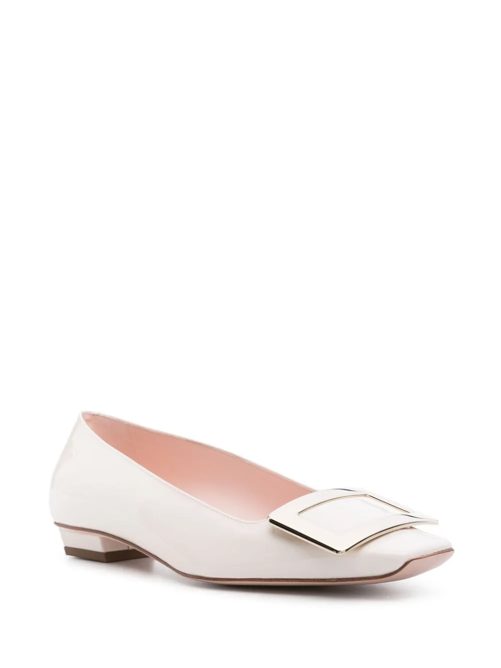 Belle vivier leather ballet flats