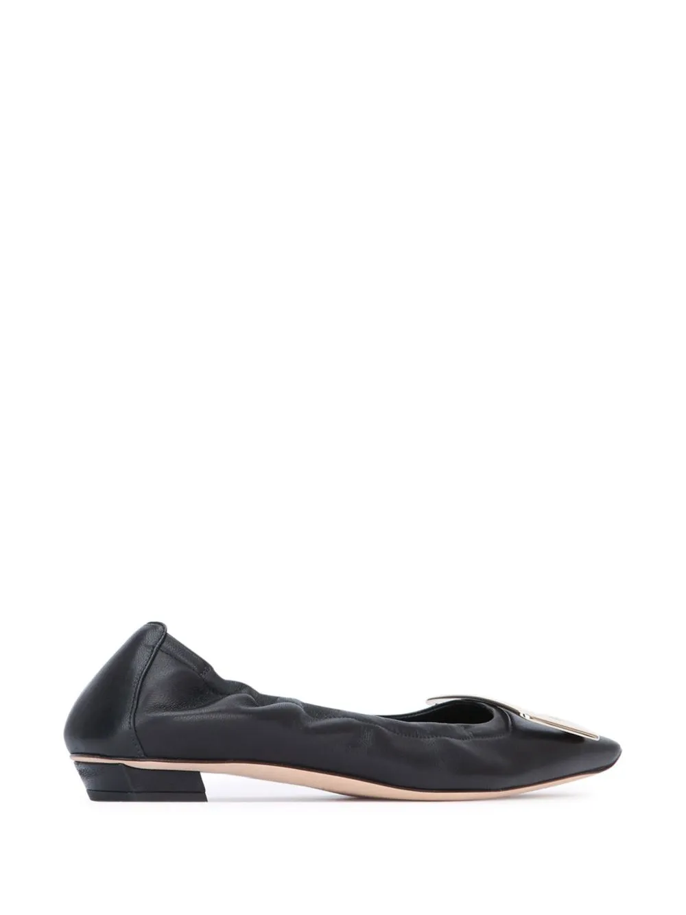 Belle vivier leather ballet flats