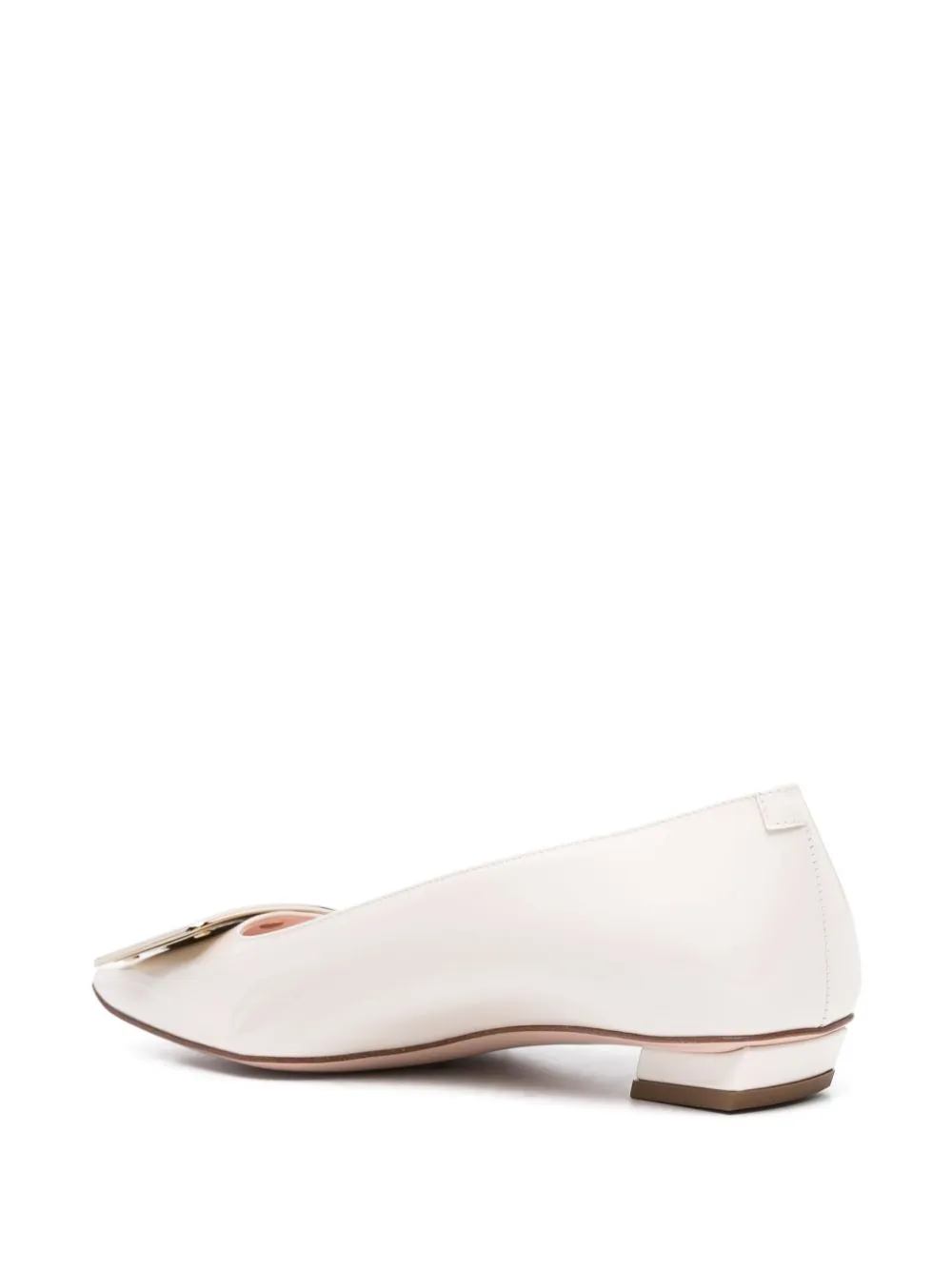 Belle vivier leather ballet flats