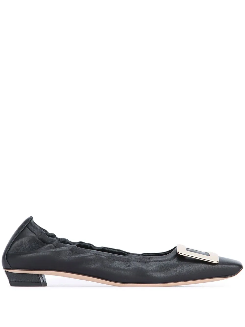 Belle vivier leather ballet flats