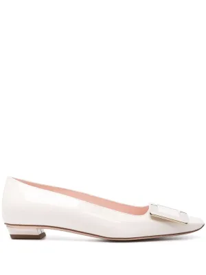 Belle vivier leather ballet flats