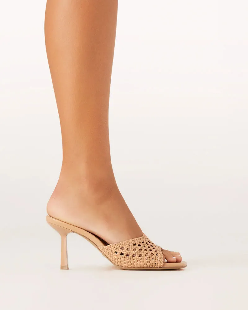 Billini Carrington Woven Stiletto Desert Heels