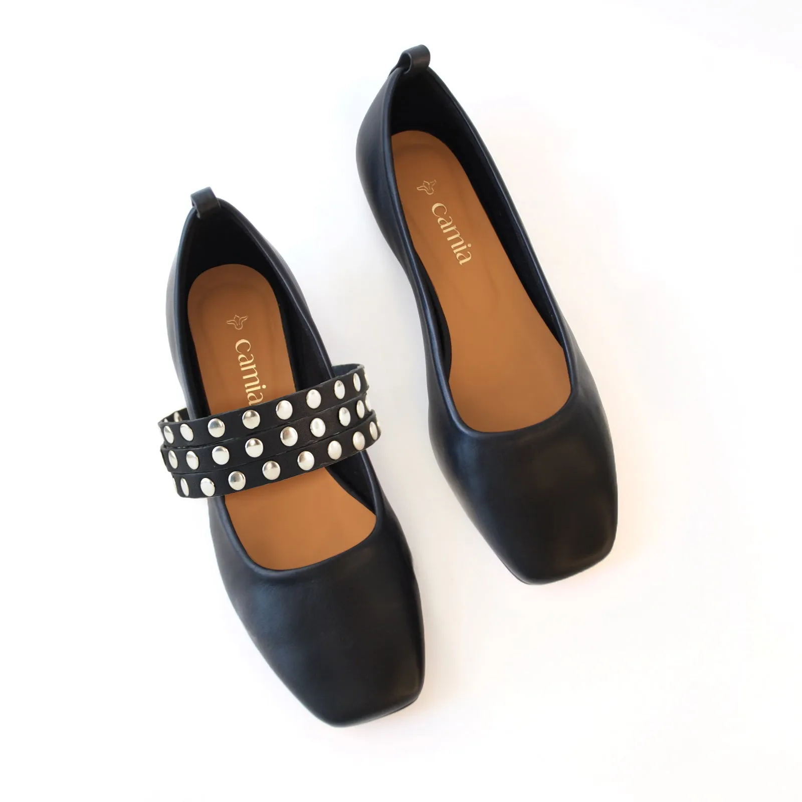 Black Ballet Swap Black Studs