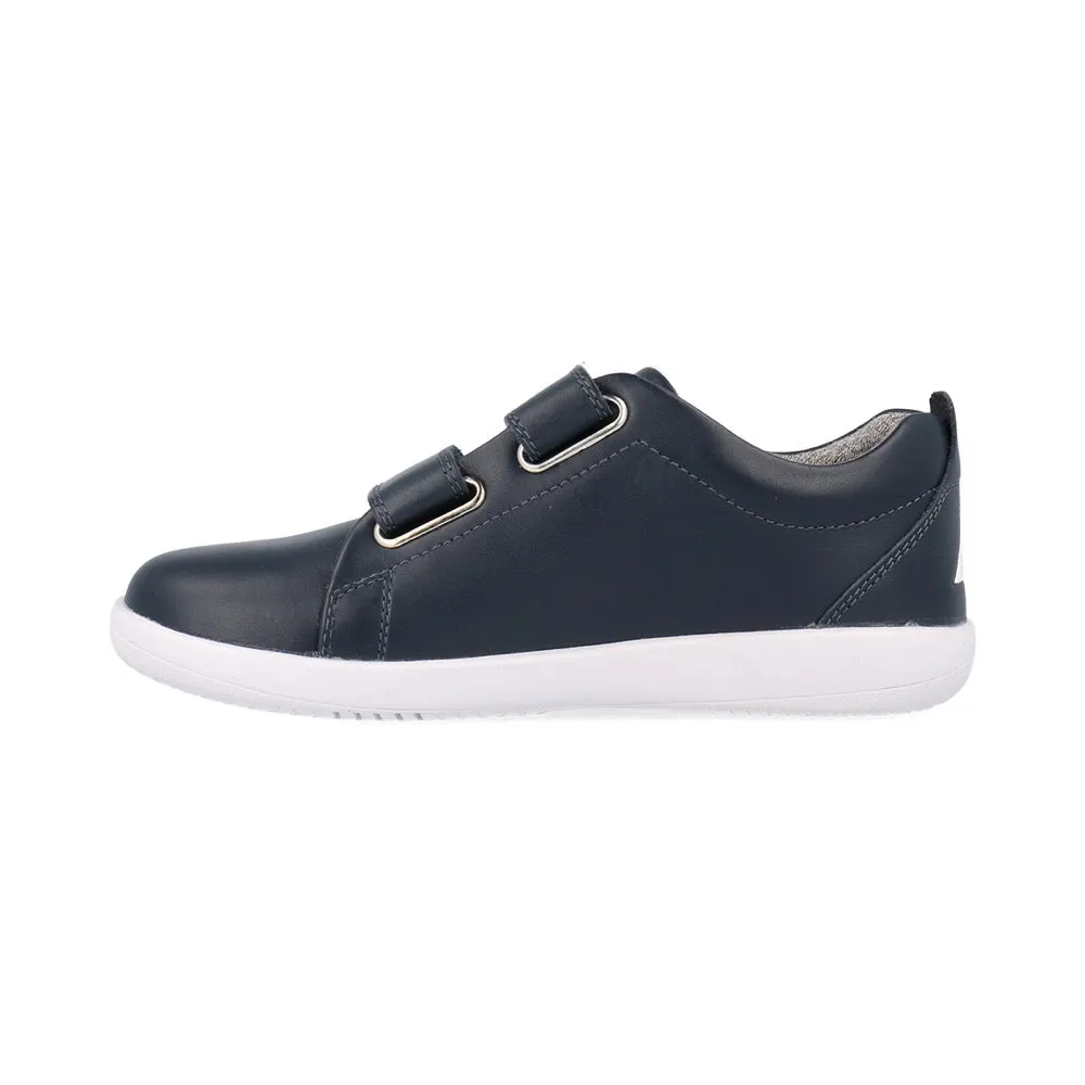 Bobux Kids  Grass Court Leather Shoe- Navy
