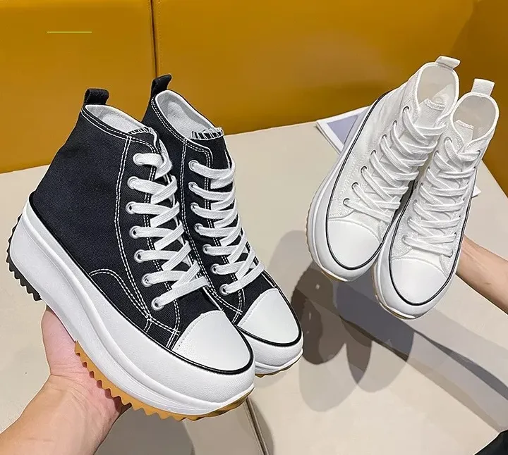 Canvas Platform Sneakers
