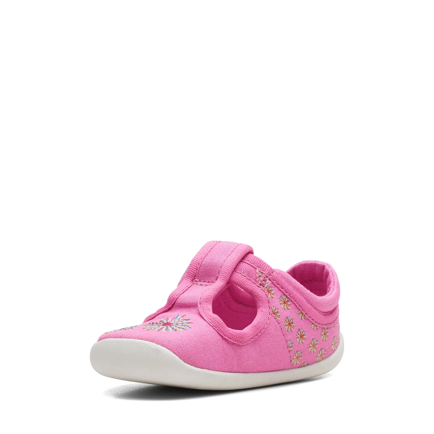 CLARKS GIRLS ROAMER SUN TODDLER. (WIDE FIT)