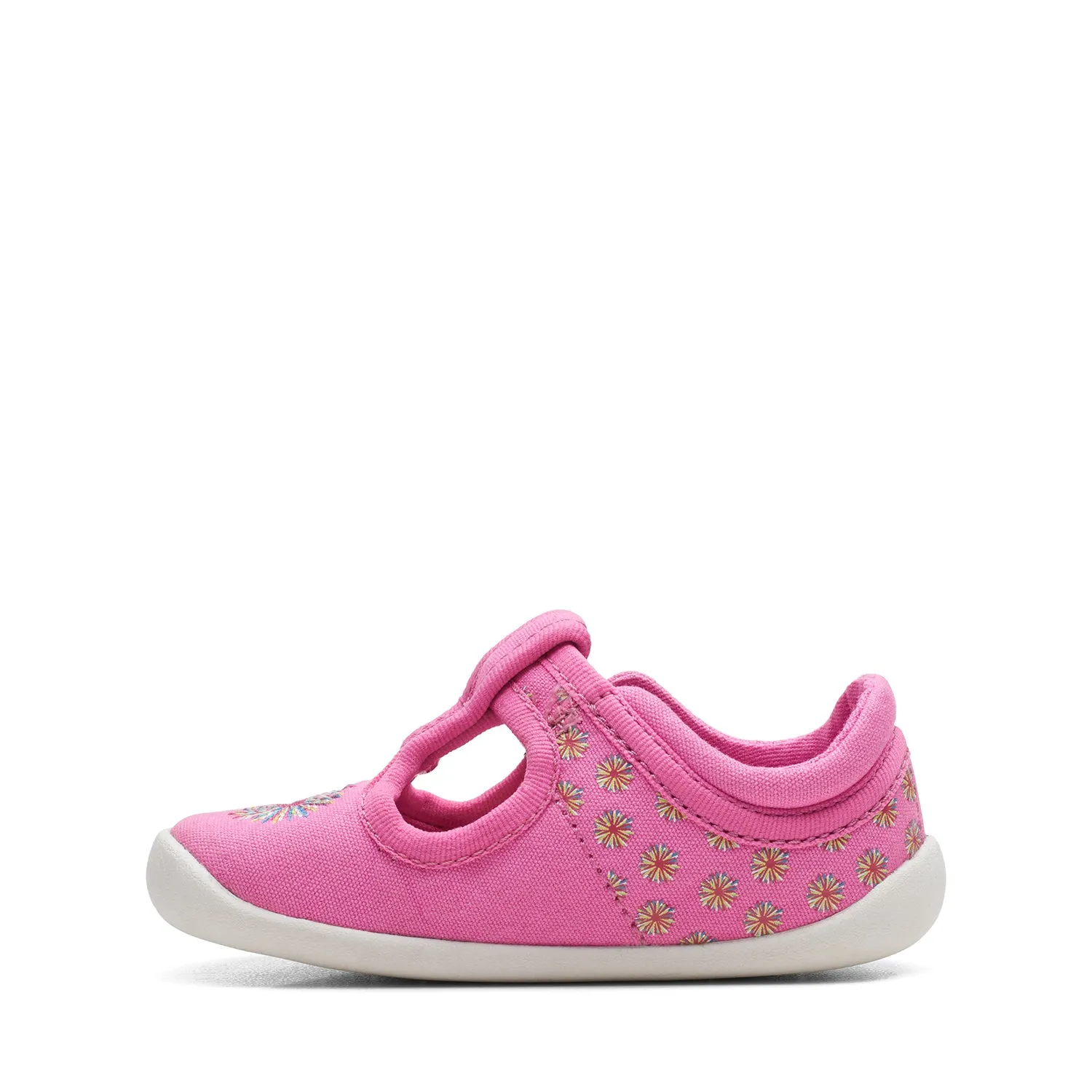 CLARKS GIRLS ROAMER SUN TODDLER. (WIDE FIT)