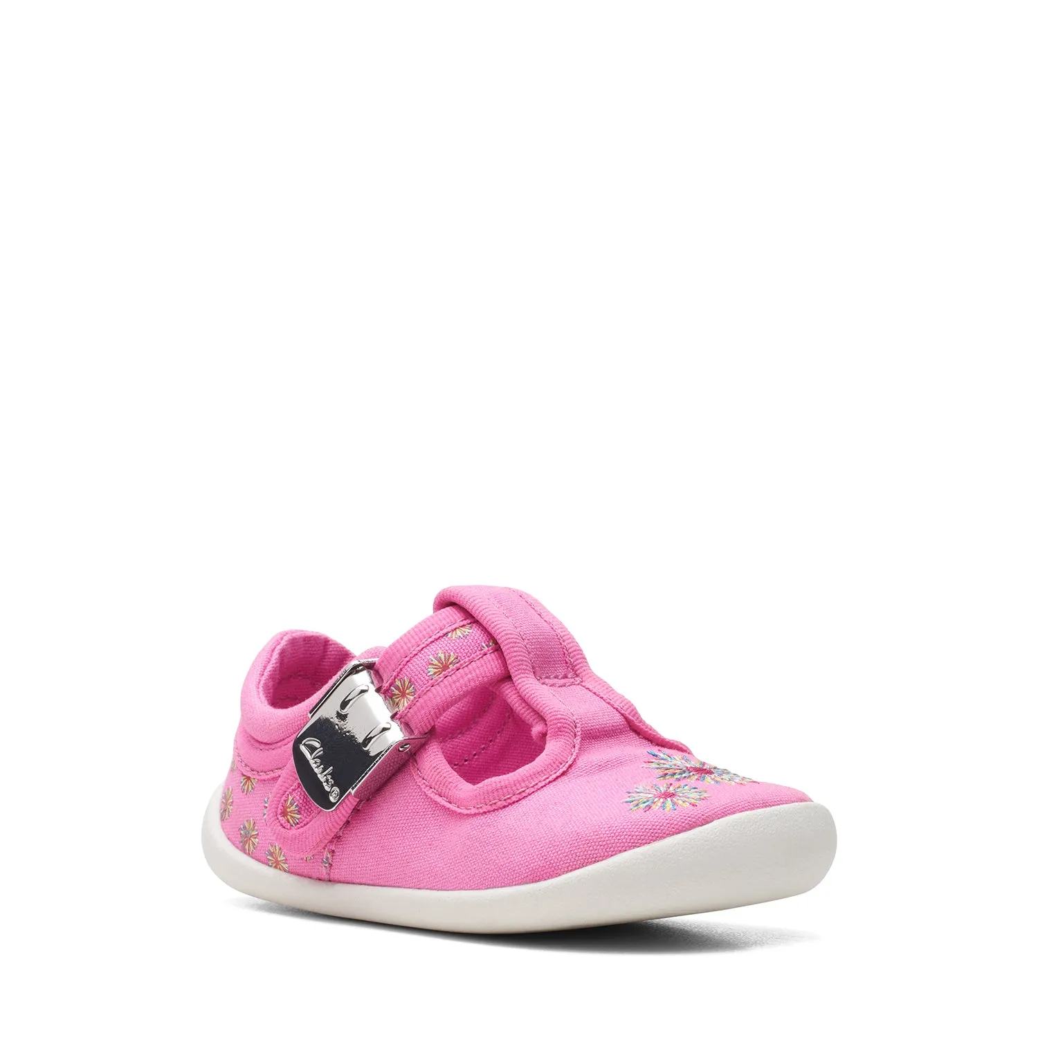 CLARKS GIRLS ROAMER SUN TODDLER. (WIDE FIT)
