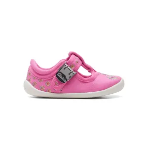 CLARKS GIRLS ROAMER SUN TODDLER. (WIDE FIT)