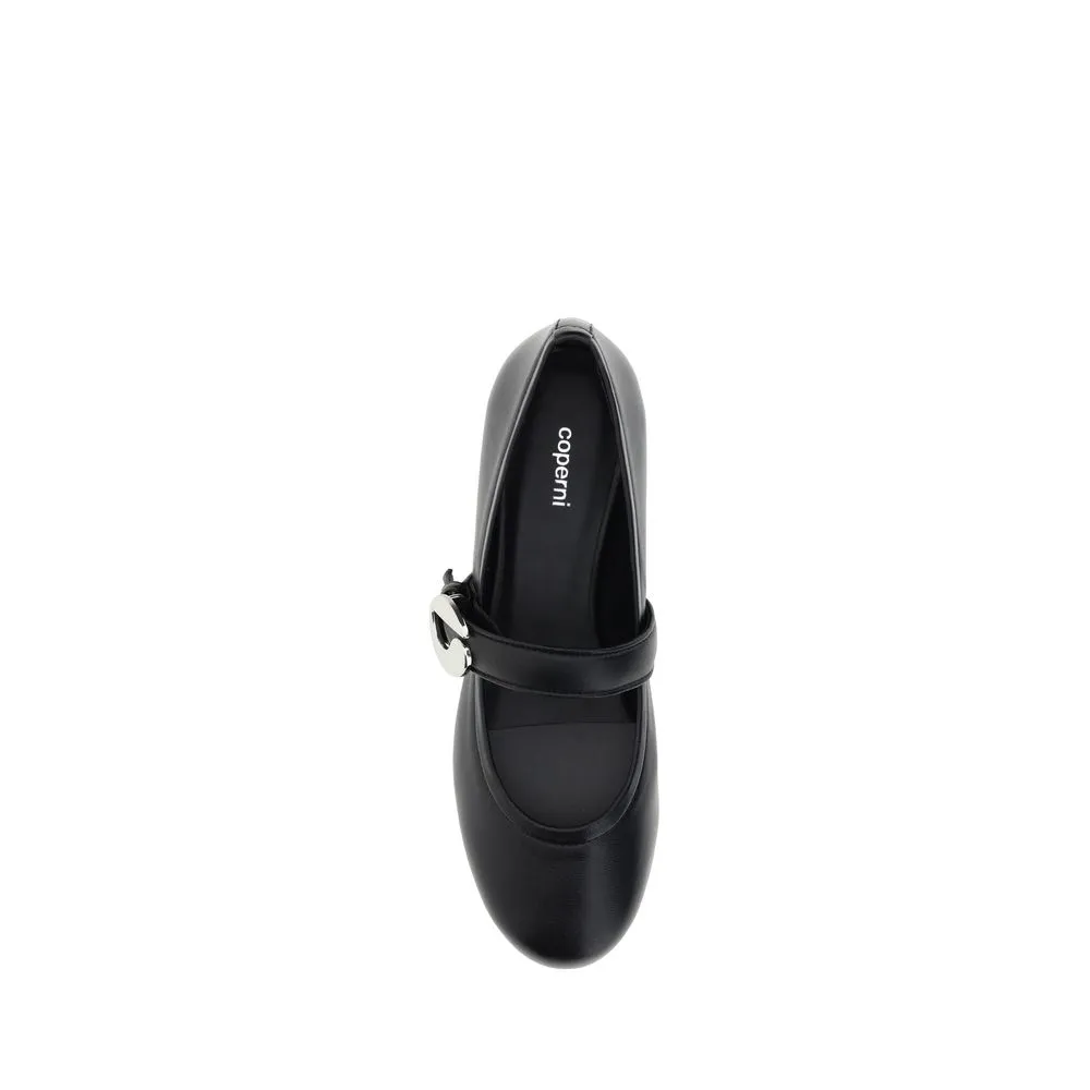 Coperni Leather Ballerinas