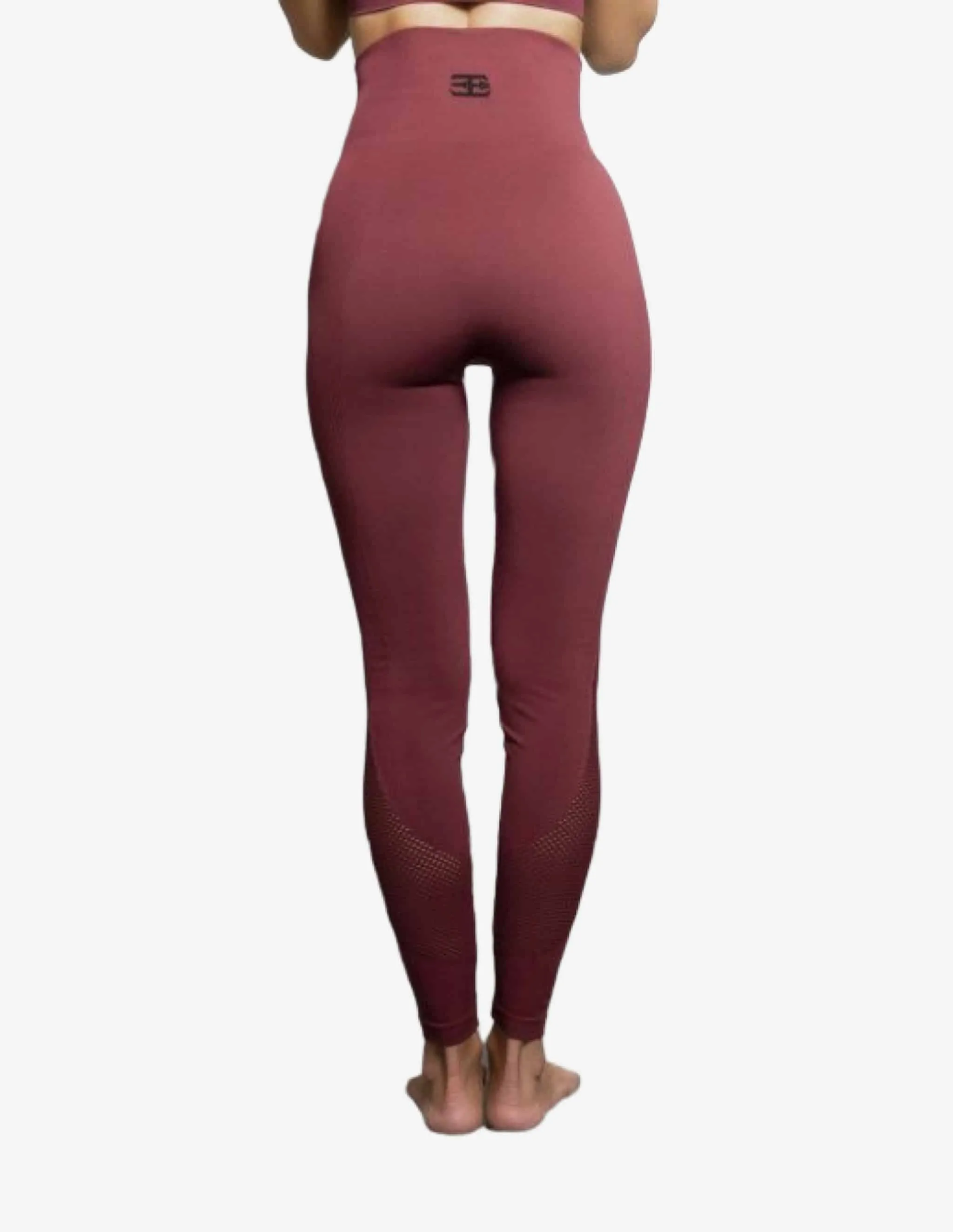 Curvus Legging High Waist – BURGUNDY