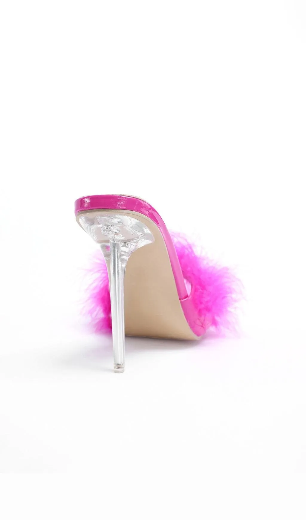 FEATHER POINTED TOE STILETTOS