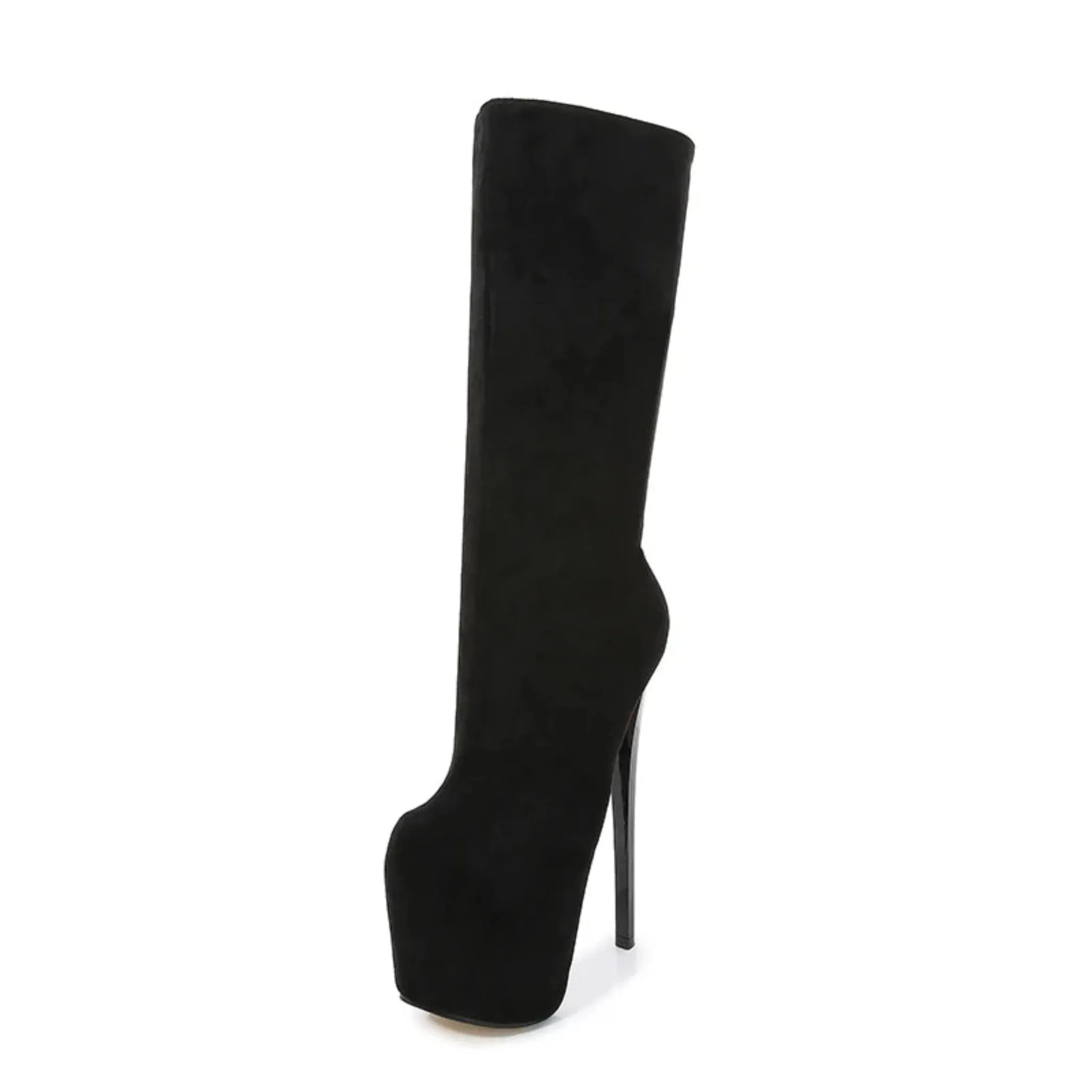 Gladiator Leopard Knee High Boots Stilettos