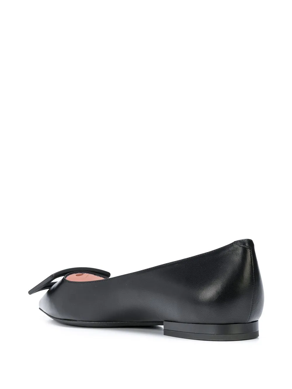 Gommettine leather ballet flats