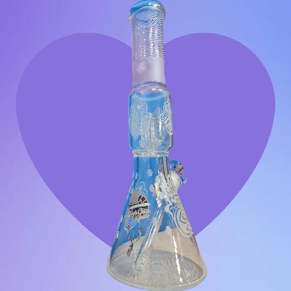High Class Glass 7mm Third Eye Beaker