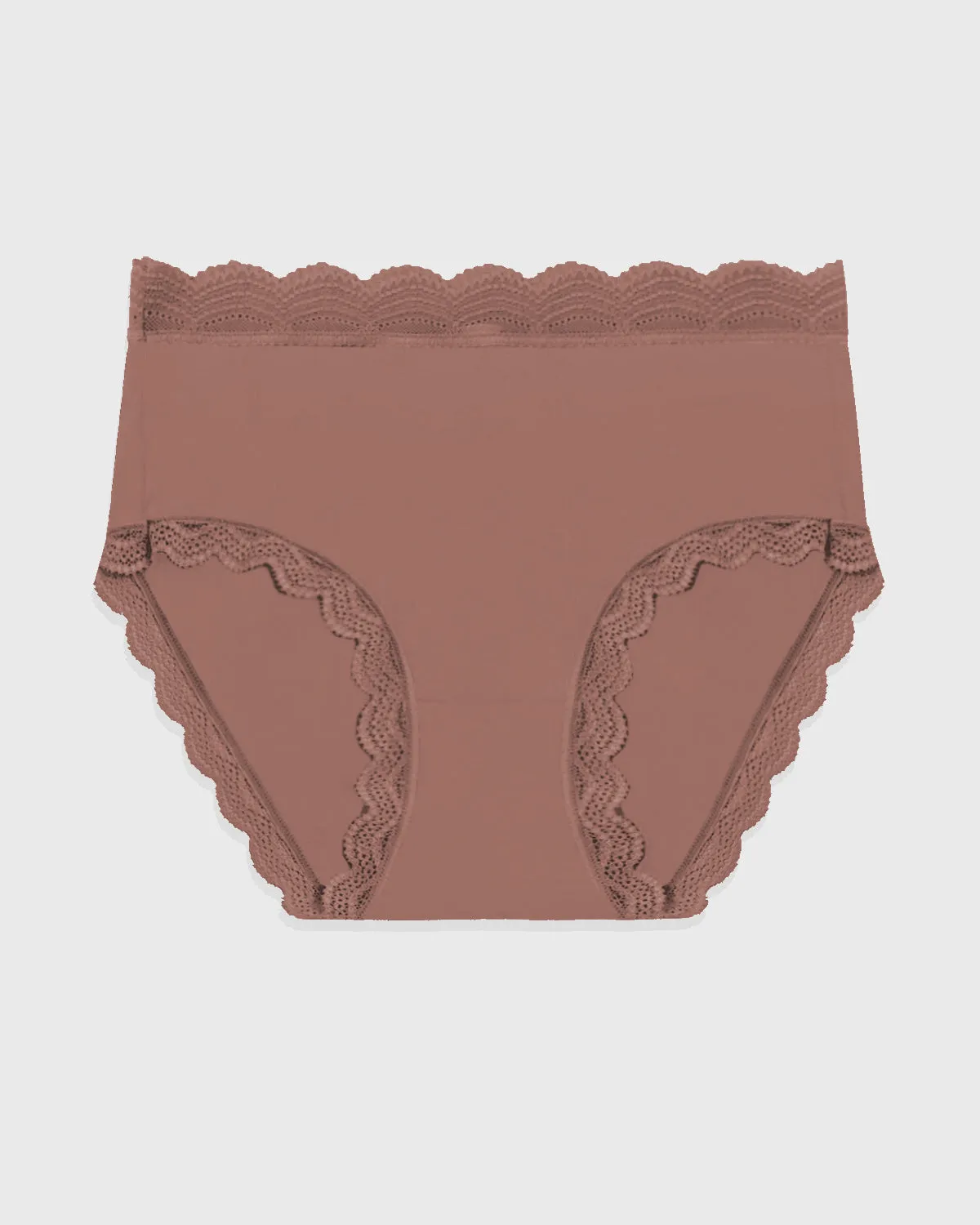 High Rise Knicker - Mocha