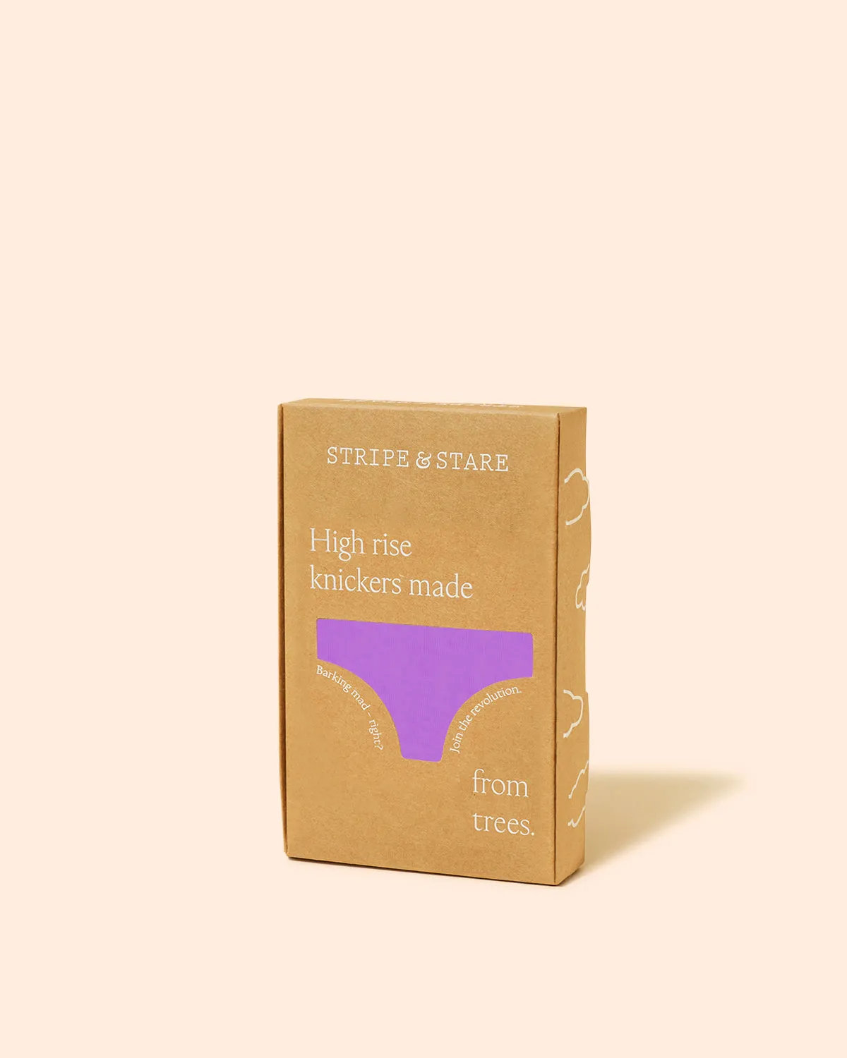 High Rise Knicker - Purple