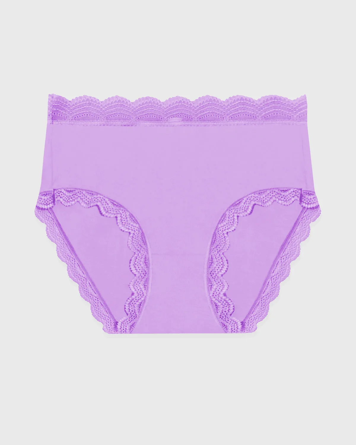 High Rise Knicker - Purple