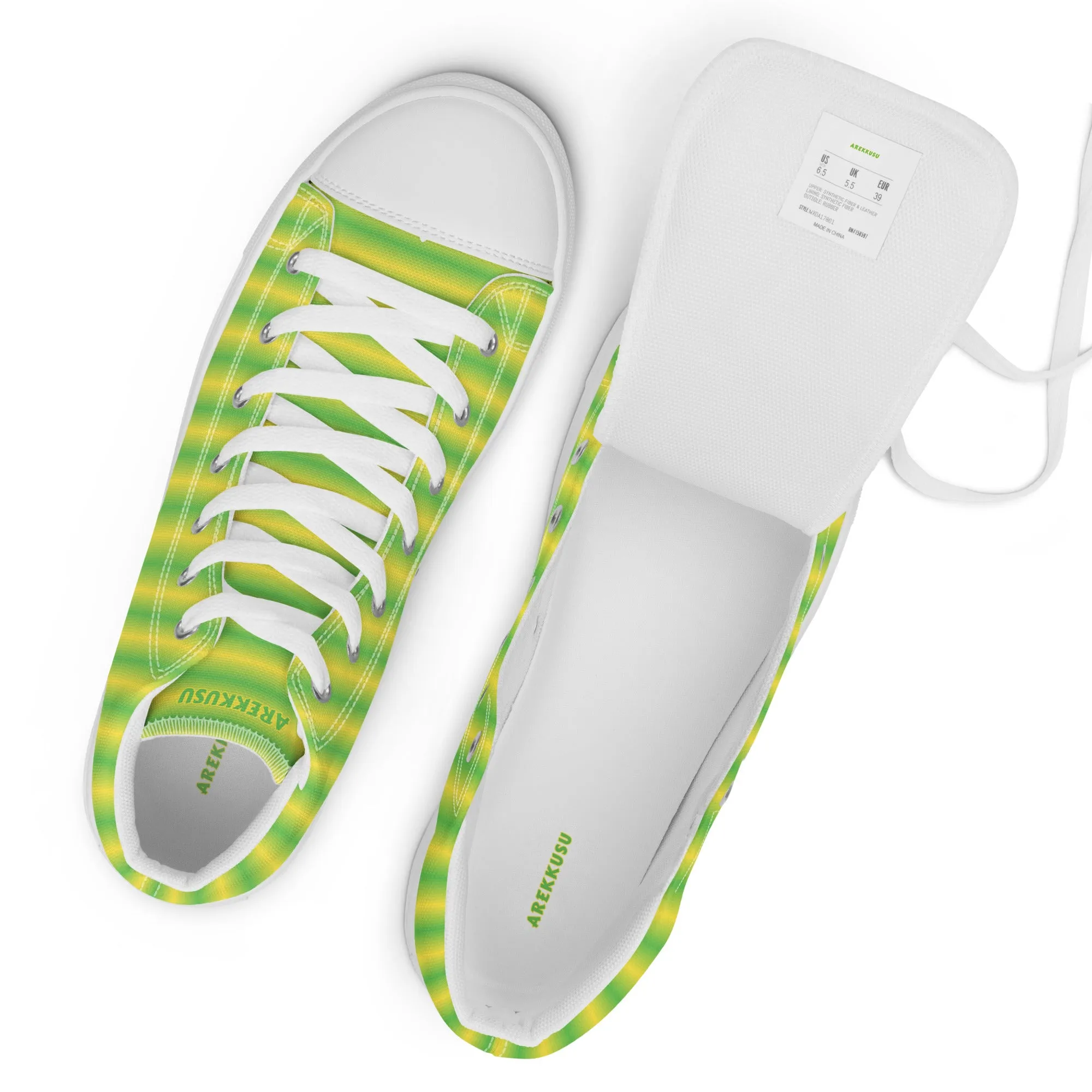 High Top Canvas Shoes
