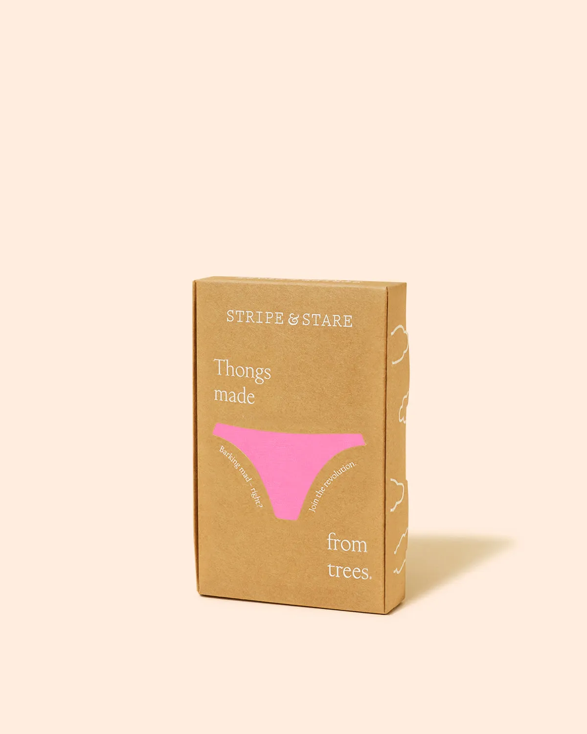 High Waisted Thong - Hot Pink