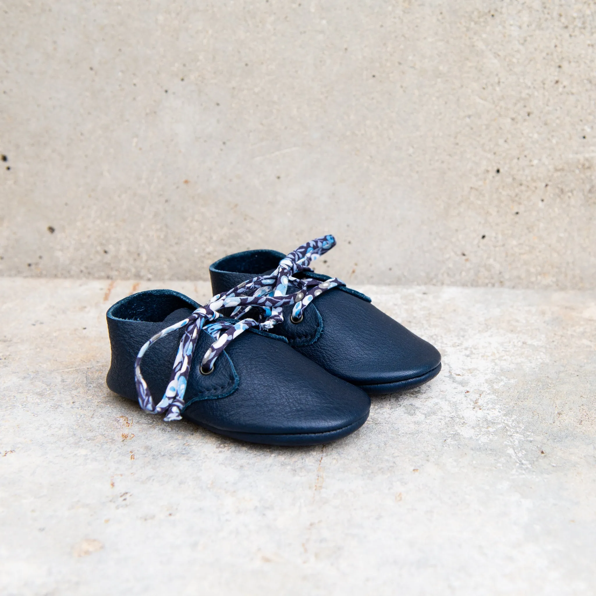 INK TRAVELLERS WITH LIBERTY PRINT LACES