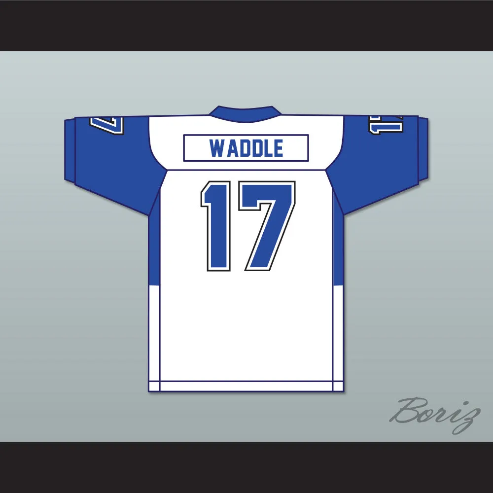 Jaylen Waddle 17 Episcopal High School Knights White Football Jersey 2