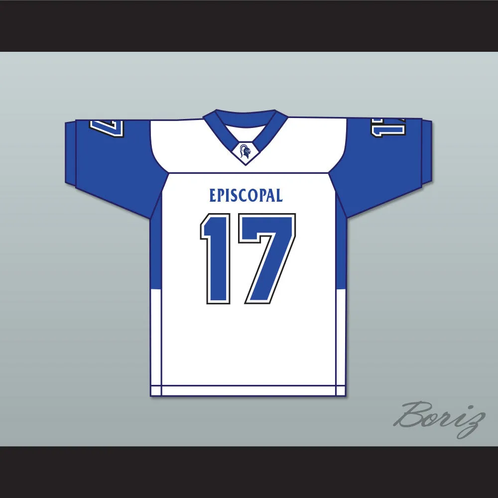 Jaylen Waddle 17 Episcopal High School Knights White Football Jersey 2