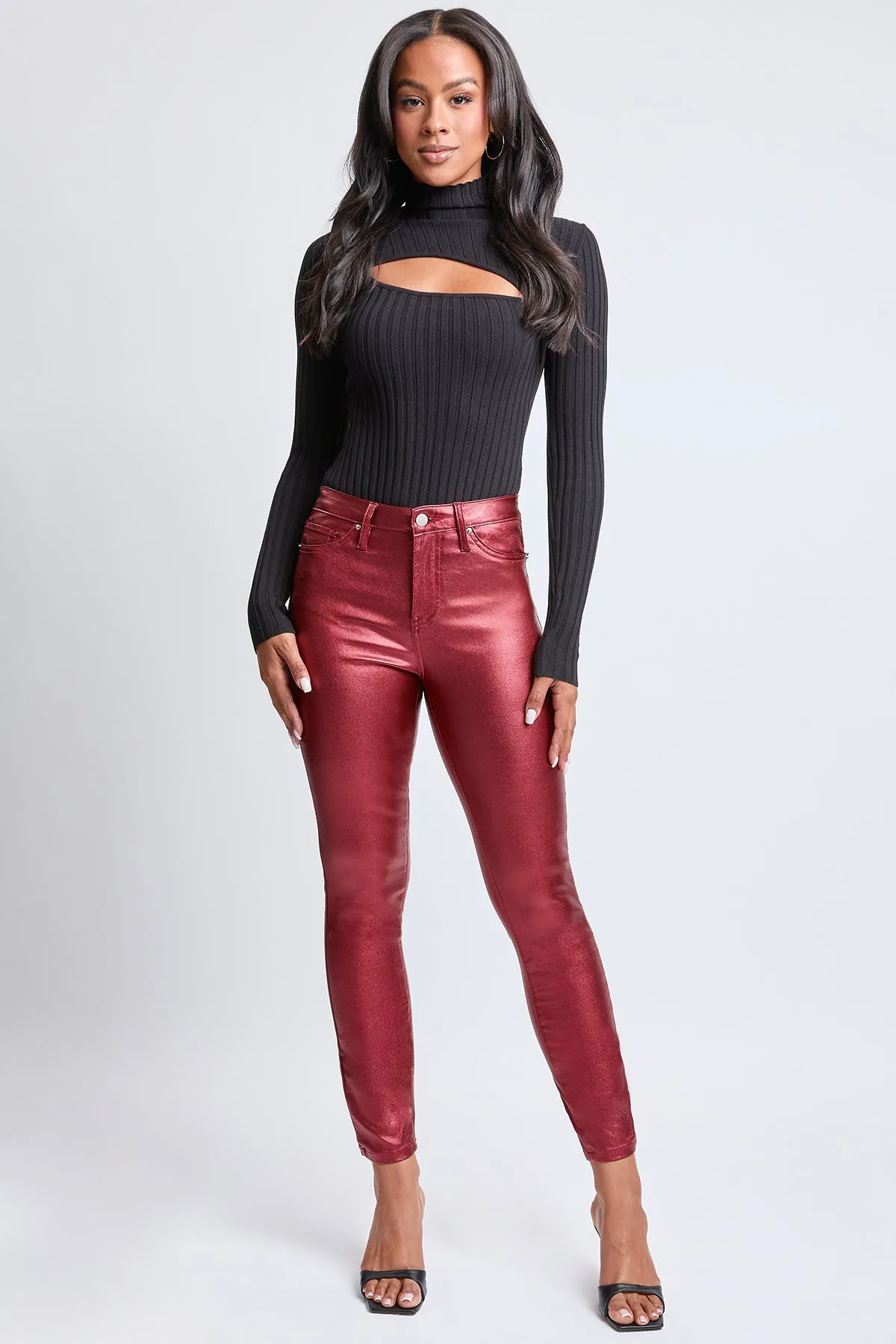 Junior High-Rise Hyperstretch Metallic Skinny, Pack Of 6