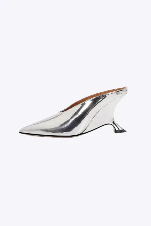 Juniper - Chic Pointed Metallic Woman's Low Heels