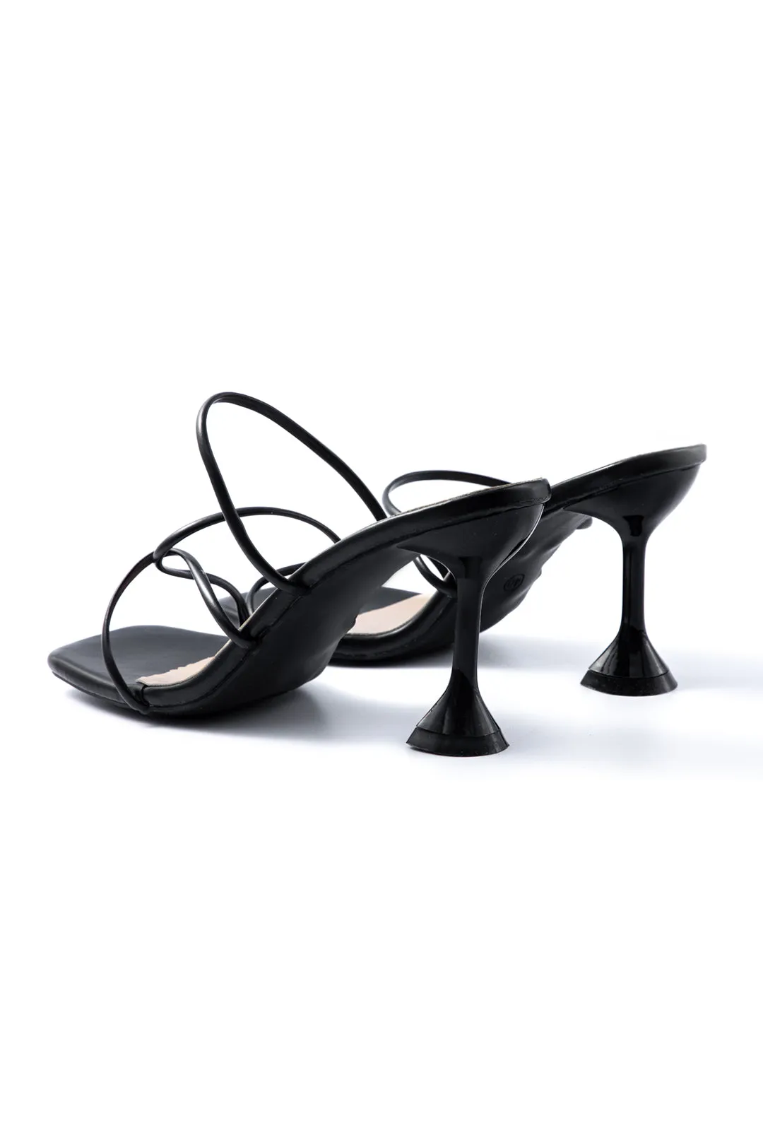 Kiera - Open Toe Strapless Woman's High Heels
