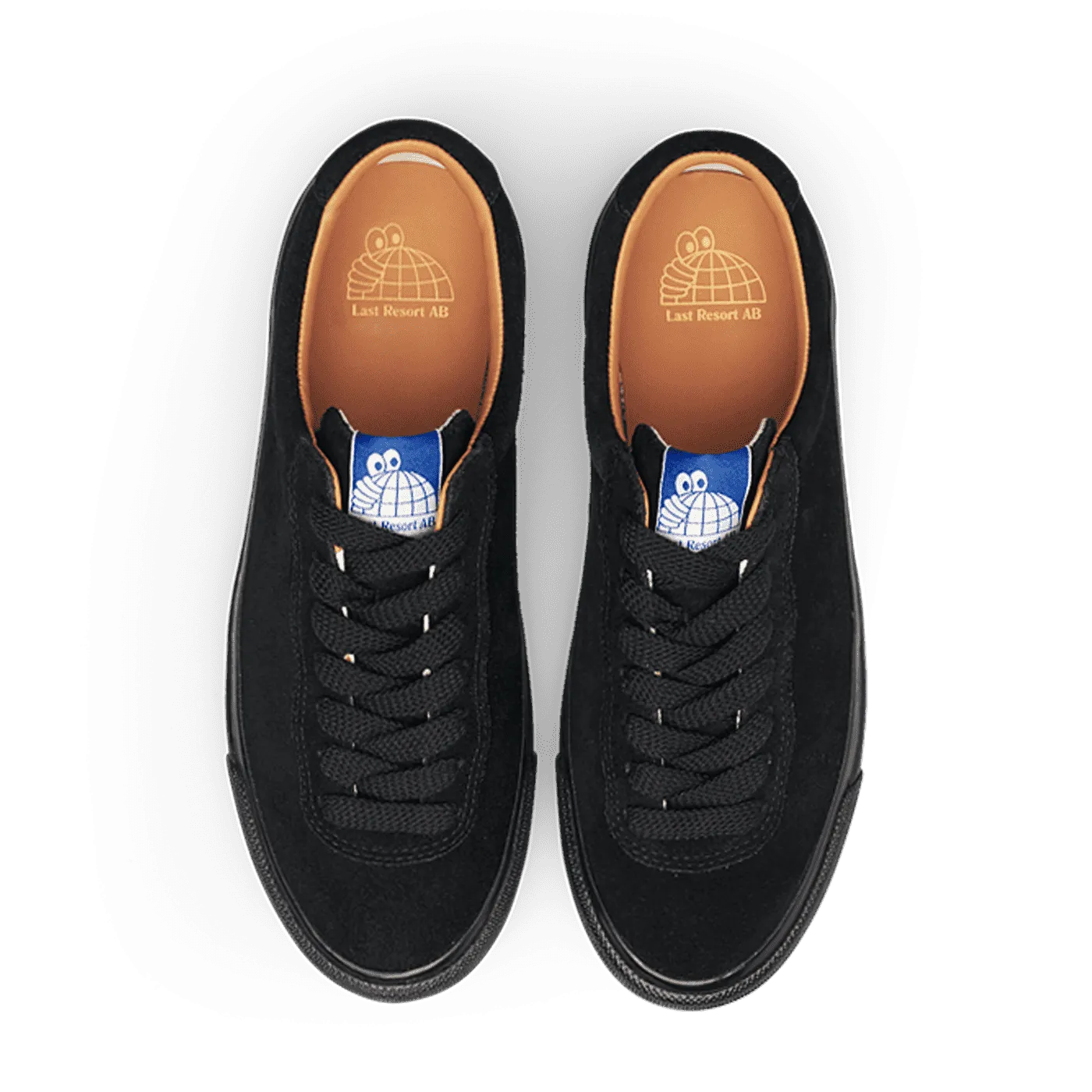 Last Resort AB VM001 Lo Suede Skate Shoe | Black & Black